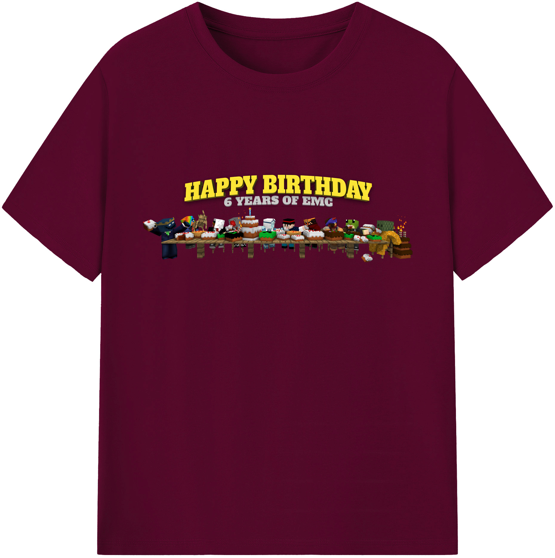 （画像用） マインクラフト ブロックの世界 Minecraft MC Block world レディースカジュアルプリントTシャツ（綿100％）
